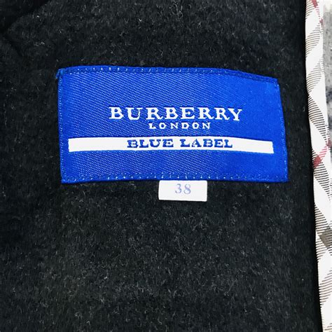 burberry of london blue label price|authentic burberry coats.